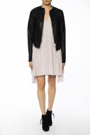 'miller' asymmetrical dress with ruffle, zdjęcie 2 'miller' asymmetrical dress with ruffle od AllSaints